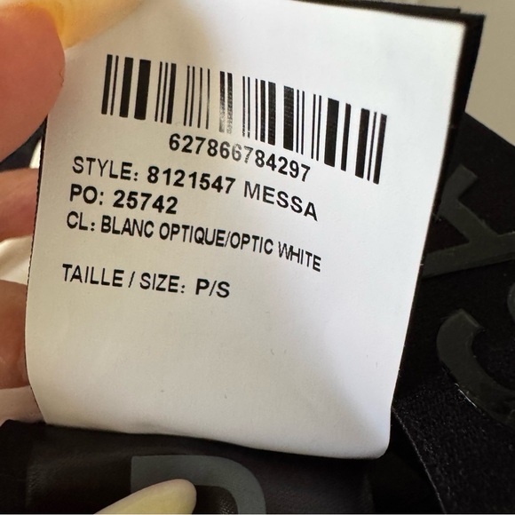 Rudsak limited edition messa ski pant with logo straps in cream white size S - Picture 16 of 16